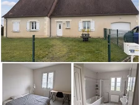 à louer – maison individuelle de plain-pied – 110 m² – druye (37190)