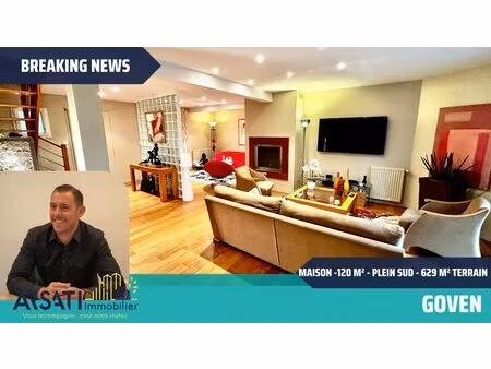 maison contemporaine 120 m²  3 chambres et 629 m² de terrain