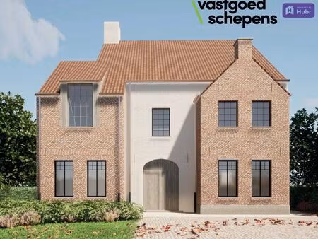nieuwbouwvilla machelen aan de leie