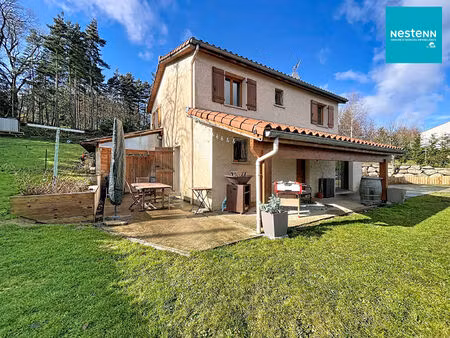 saint jean soleymieux (42600) - maison récente 133 m² - 4 chambres - terrain 1 360 m² cons