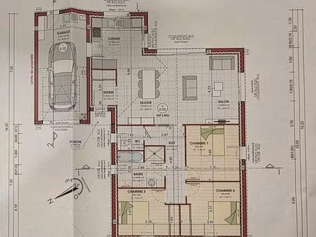 maison de 93m2 avec garage