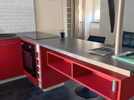 t3 centre auray – 55 m² – 2 chambres dont bureau – lumineux