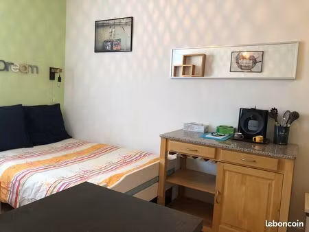 mignon studio meublé libre de suite jusqu'au 15 mai 2026