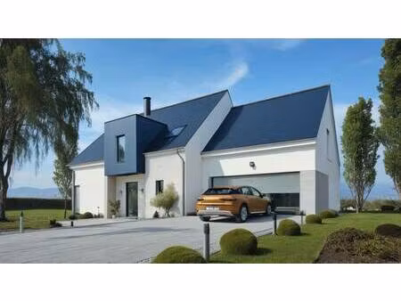 terrain avec maison neuve à vendre