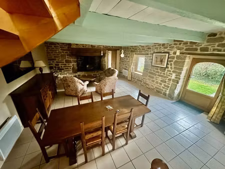 location maison meublé à meslan (56320) : à louer meublé / 117m² meslan