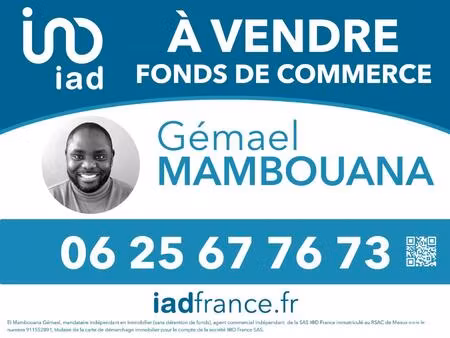 vente boutique/local commercial 75 m²