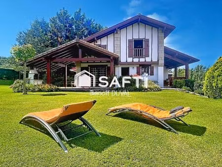 maison typiquement basque de 110m² vue imprenable