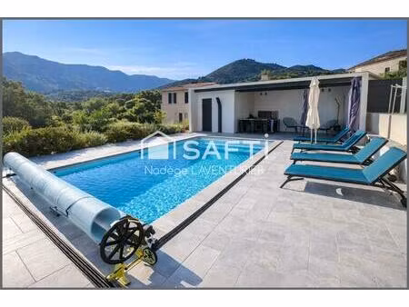 villa t5 avec piscine et garage proche ajaccio