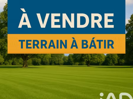 vente terrain à bâtir 532 m²