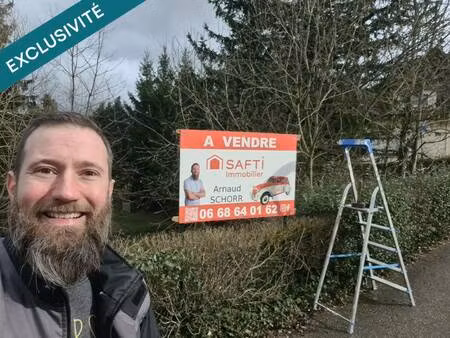 terrain constructible à vendre