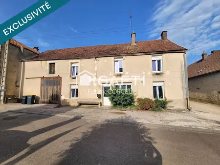vente maison 6 pièces 130 m² à poinçon-lès-larrey (21330)  70 000 €