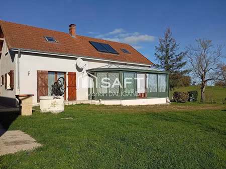 vente maison 5 pièces 151 m² saint-léger-sur-vouzance (03130)