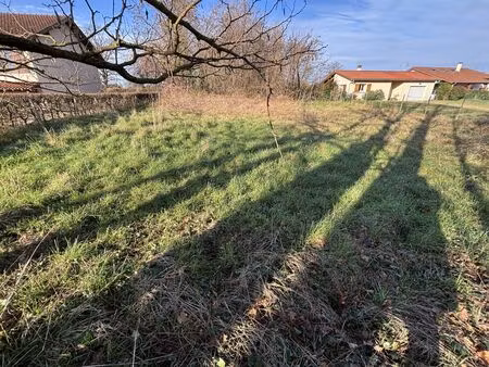 achat terrain 2 239m² reyssouze 01190