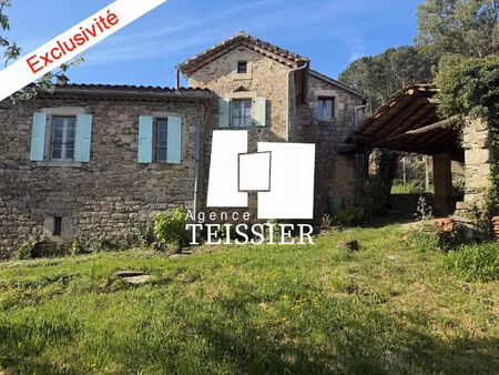 achat maison 12 pièces 216m² gravieres 07140