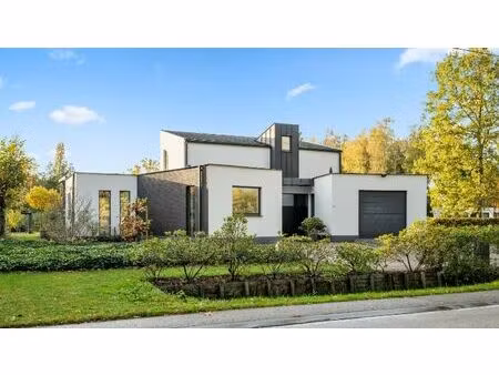 moderne villa 247m² met bijgebouw-garage en zwembad op 58 are