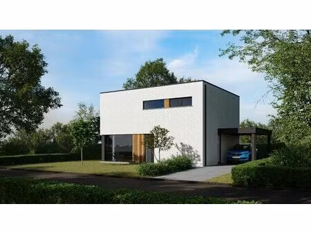 moderne  energiezuinige nieuwbouwwoning in olsene