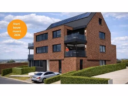 ruim gelijkvloers appartement met 2 slaapkamers