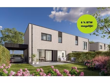 energiezuinige nieuwbouwwoning in vinkt