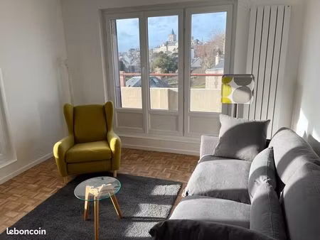 t2 meublé 40m2 + terrasse de 20m2