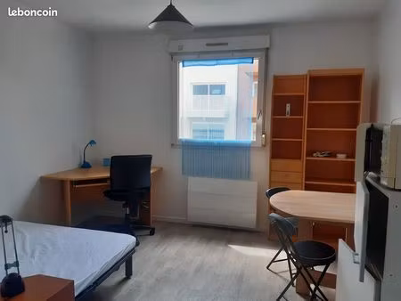 loue studio 18m² proche facs