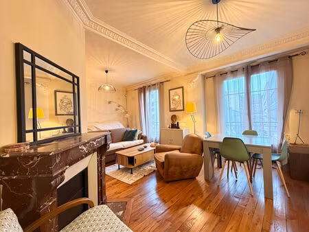 vente appartement 3 pièces  54.25m²  paris 13