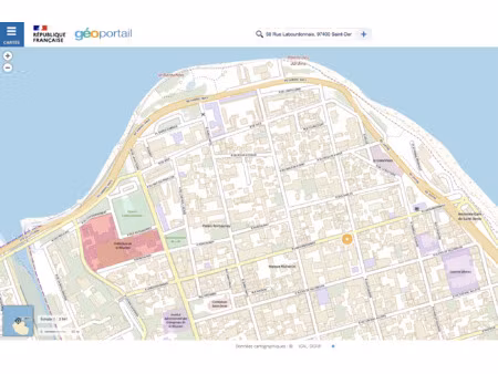 location local commercial 44m² st denis 97400