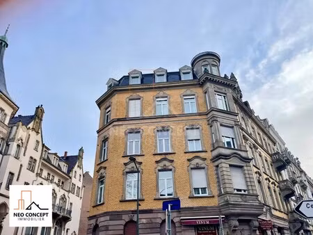 appartement de type f1 de 27 68 m² carrez avenue des vosges à strasbourg.