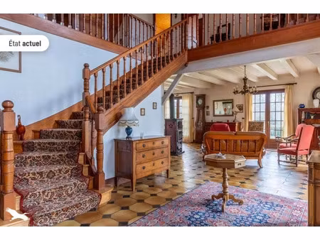 vente maison 8 pièces 204 m² à saint-hilaire-les-places (87800)  295 000 €