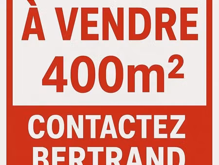 parentis terrain 400m²