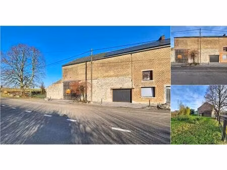 surface industrielle à vendre à rue du couvent 8 barbençon (vbd87325)