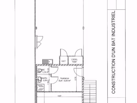 location local commercial 7 pièces 430 m2 à boos