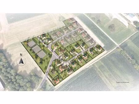terrain constructible viabilisé à vendre