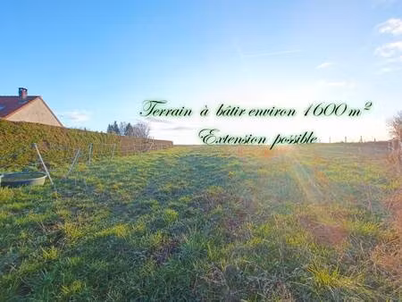 terrain constructible à vendre