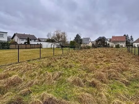 en vente terrain non constructible 696 m² – 45 000 € |sarralbe