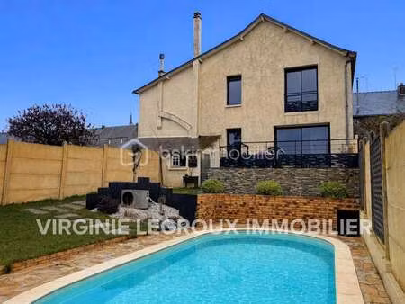 vente maison piscine à port-brillet (53410) : à vendre piscine / 131m² port-brillet
