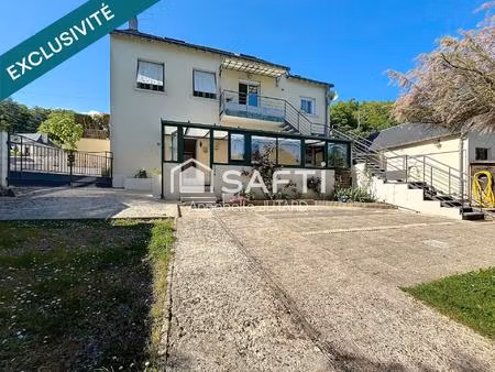 maison 230 m² – 2 habitations – terrain 2000 m² bord de bresme – fort potentiel