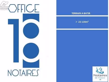 terrain constructible à vendre