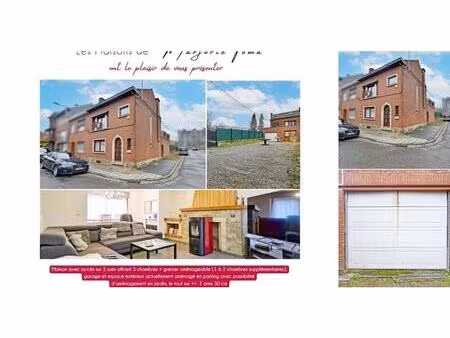 maison à vendre à rue tourette 136 charleroi (vbd87497)