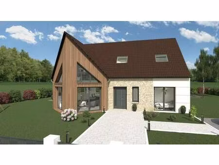 terrain avec maison neuve à vendre