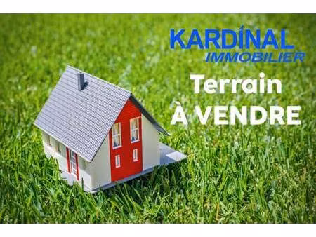 terrain constructible à vendre