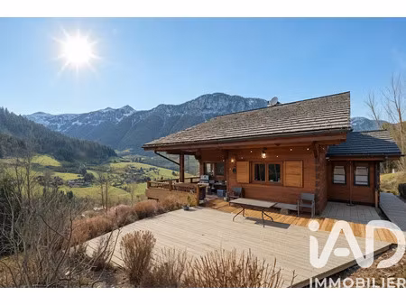 vente chalet 5 pièces 205 m² à le petit-bornand-les-glieres (74130)  798 000 €