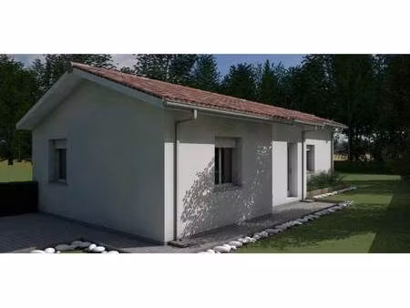 terrain avec maison neuve à vendre