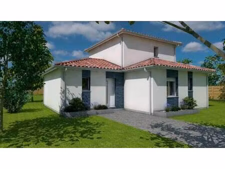 terrain avec maison neuve à vendre