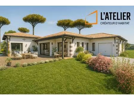 terrain avec maison neuve à vendre