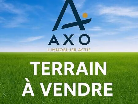 terrain constructible viabilisé à vendre