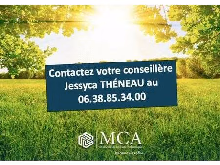 terrain constructible à vendre