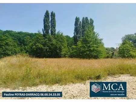 terrain constructible à vendre