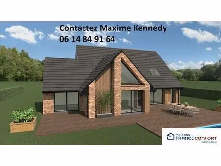 terrain avec maison neuve à vendre