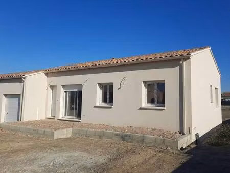 terrain avec maison neuve à vendre