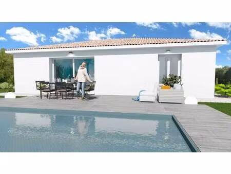 terrain avec maison neuve à vendre